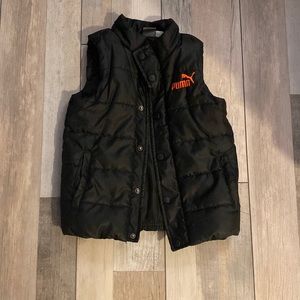 Kids puffer vest, size 5